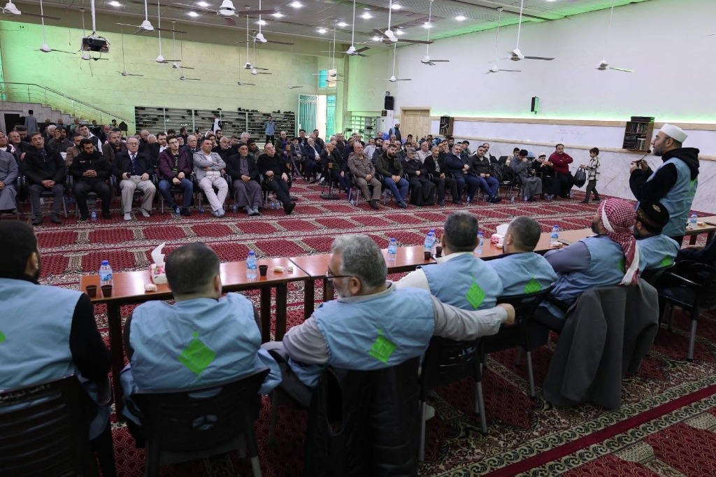 اللقاء الأول مع الحجاج